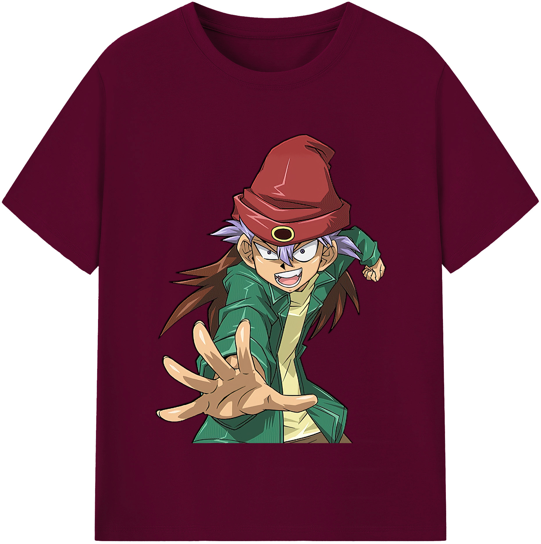 （画像用） 遊☆戯☆王 Yu-Gi-Oh! レディースカジュアルプリントTシャツ（綿100％）